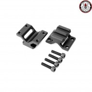 Mount double rail for rifle barrel g&g (g03015)