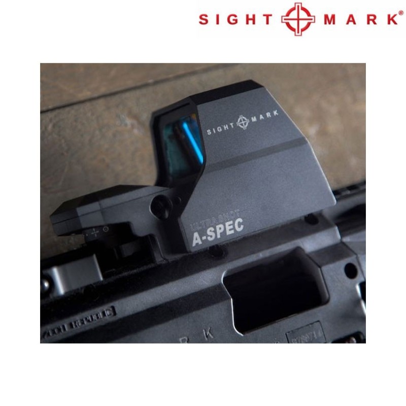 Ultra shot a-spec reflex sight black sightmark (sm-28184)