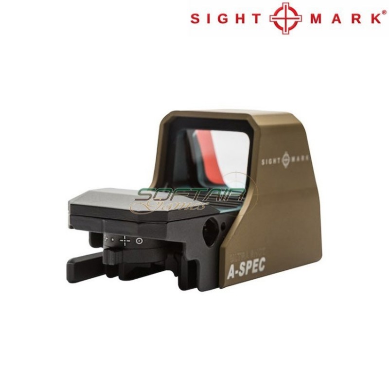 Ultra shot a-spec reflex sight dark earth sightmark (sm-28888)