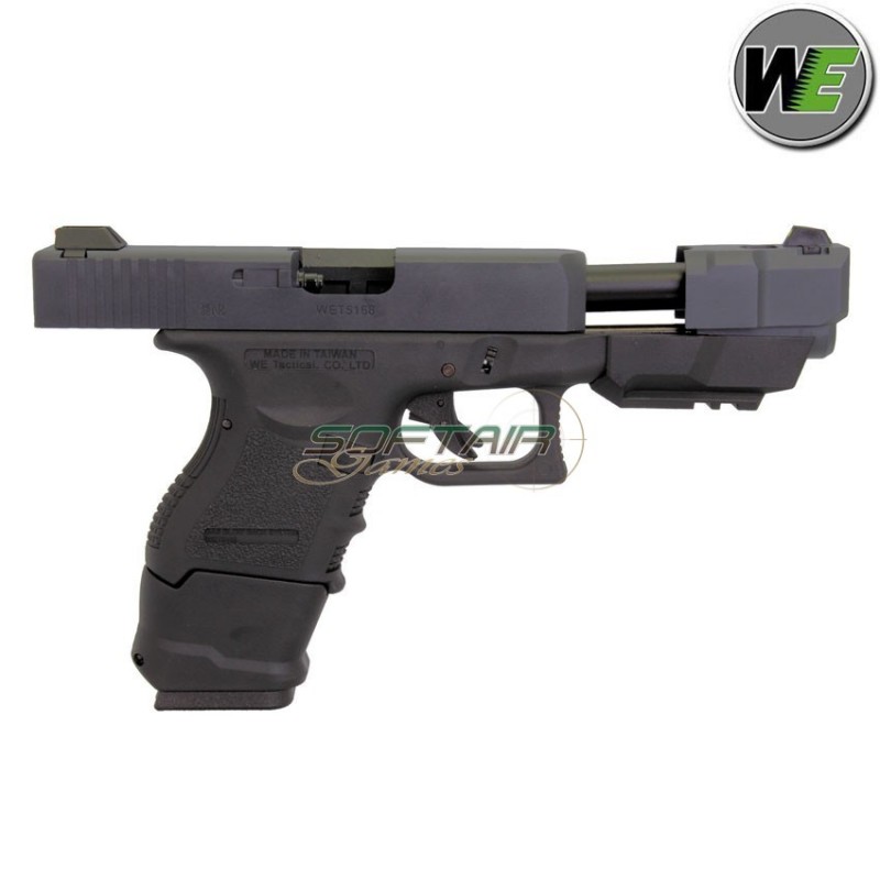 Pistola a gas glock 33 advanced black we (we-12627)