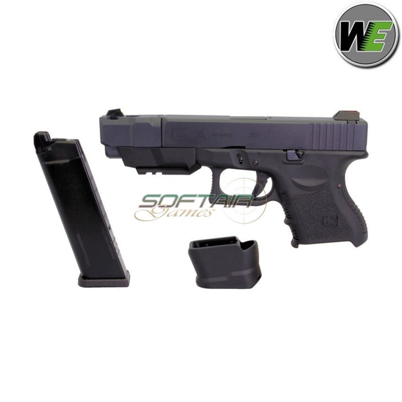 Pistola a gas glock 33 advanced black we (we-12627)