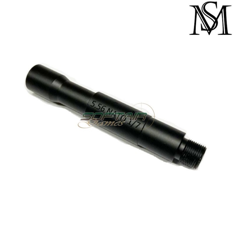 Prolunga outer Barrel cqb black cw a cw milsim series (ms-19577) Prolunga outer Barrel cqb black cw a cw milsim series (ms-19577)