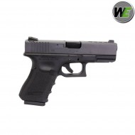 Gas gbb pistol glock 23 gen.3 black we (we-8688)