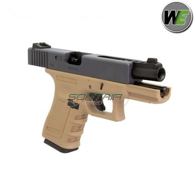 Pistola a gas glock 23 gen.3 tan we (we-8689)