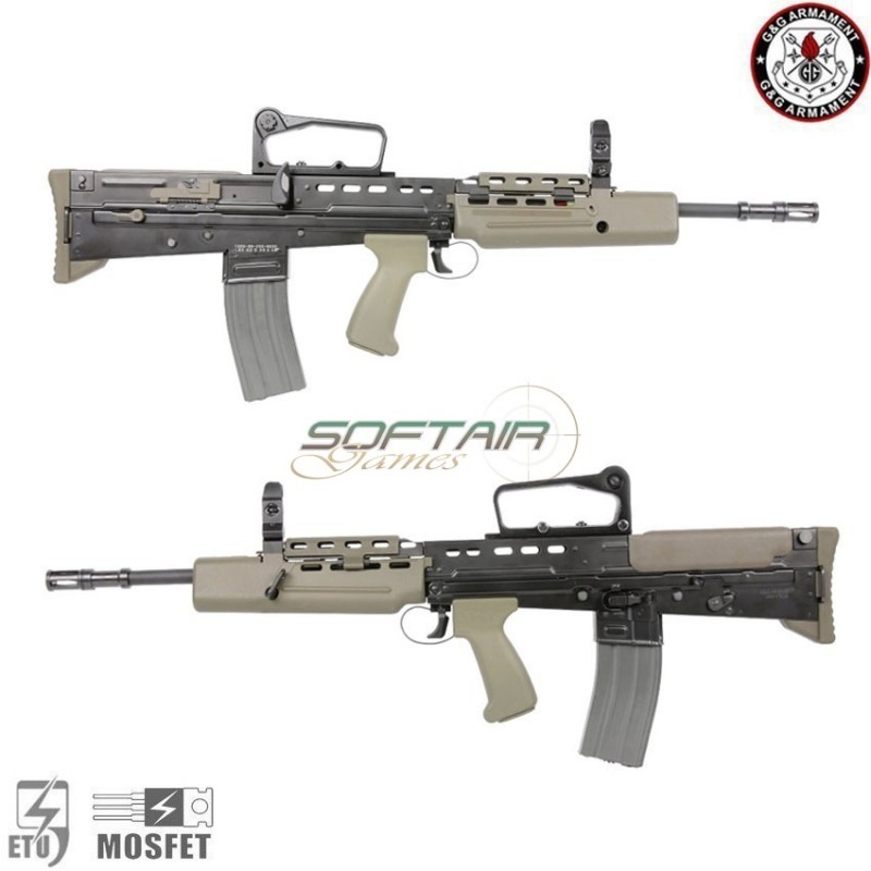Fucile elettrico L85 A2 etu Full Metal blowback G&g (gg85m)