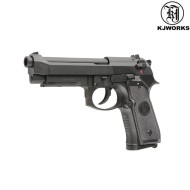 Gbb Pistol M9a1 Beretta Blowback Black Kjworks (kjw-010348)