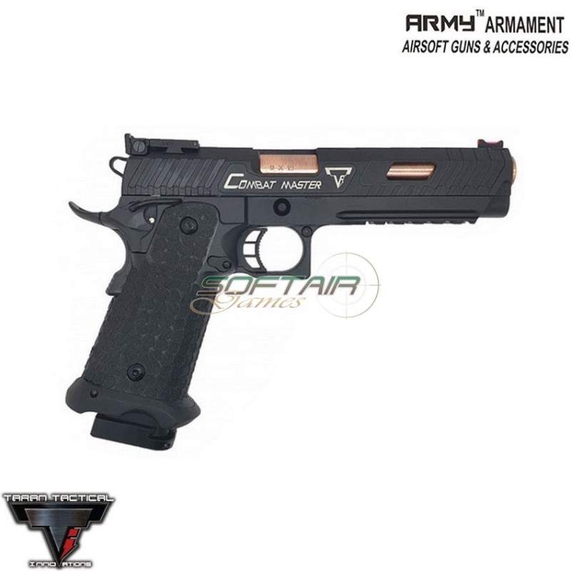 Gas pistol 2011 john wick 3 combat master black tti army™ armament® (arm-r601-blk)