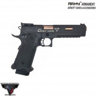 Gas pistol 2011 john wick 3 combat master black tti army™ armament® (arm-r601-blk)