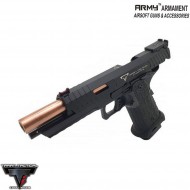 Gas pistol 2011 john wick 3 combat master black tti army™ armament® (arm-r601-blk)