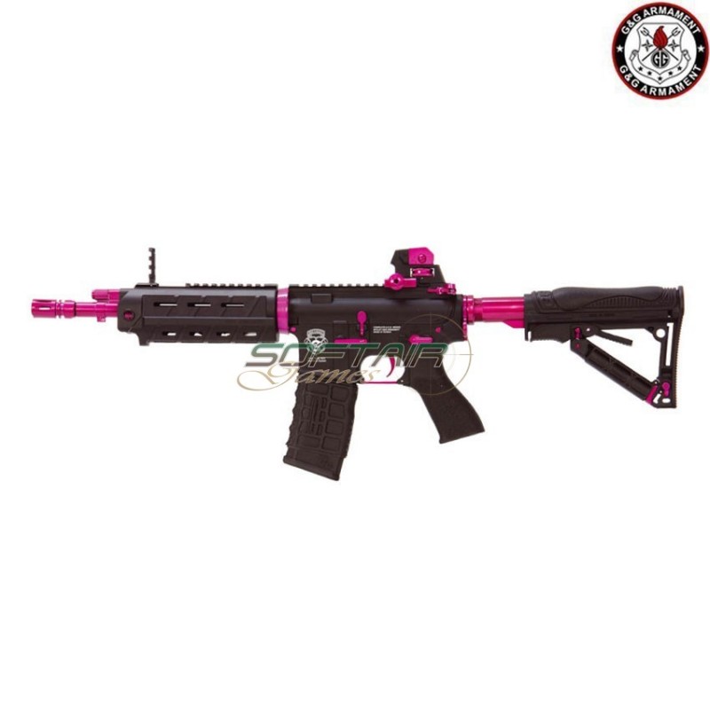 Electric rifle ff26 gr4 g26 femme fatale black/purple blowback g&g (gg-g26-pr)