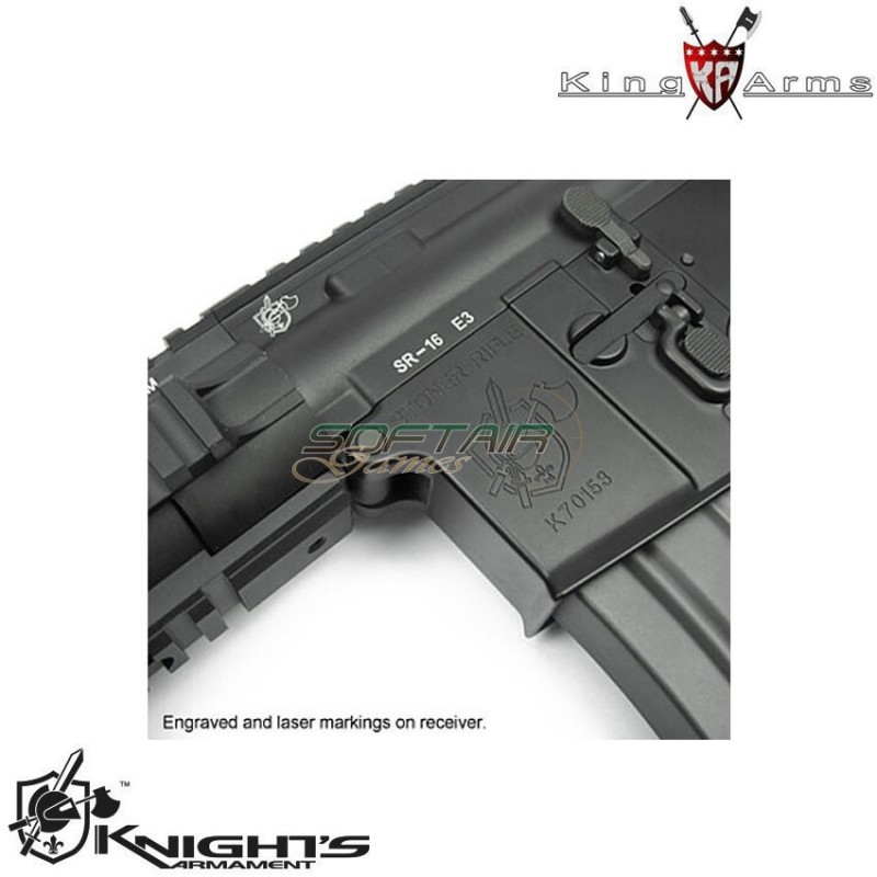 Fucile elettrico Sr-16 E3 Carbine Stoner Rifle King Arms (ka-ag-56)