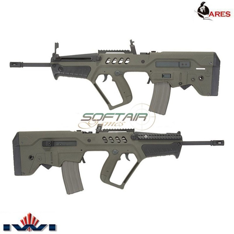 Fucile elettrico Tavor Tar 21 Green Long Ares (ar-037)