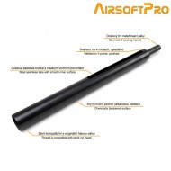 Cilindro in acciaio black per well mb01/04/05/08 airsoftpro® (ap-1258)