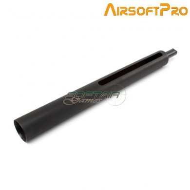 Cilindro in acciaio black per vsr/cm701/bar10/well mb02/03 airsoftpro® (ap-1858)