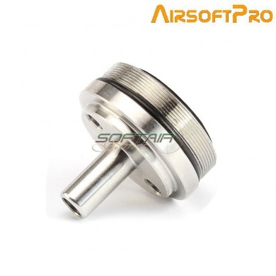 Testa cilindro in acciaio per serie svd a molla airsoftpro® (ap-8297)