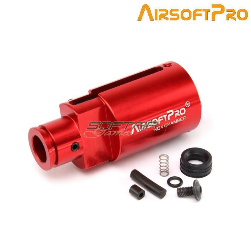 Cnc aluminum hop up chamber gen.3 for m24 cyma/snow wolf airsoftpro® (ap-9007) Cnc aluminum hop up chamber gen.3 for m24 cyma/snow wolf airsoftpro® (ap-9007)