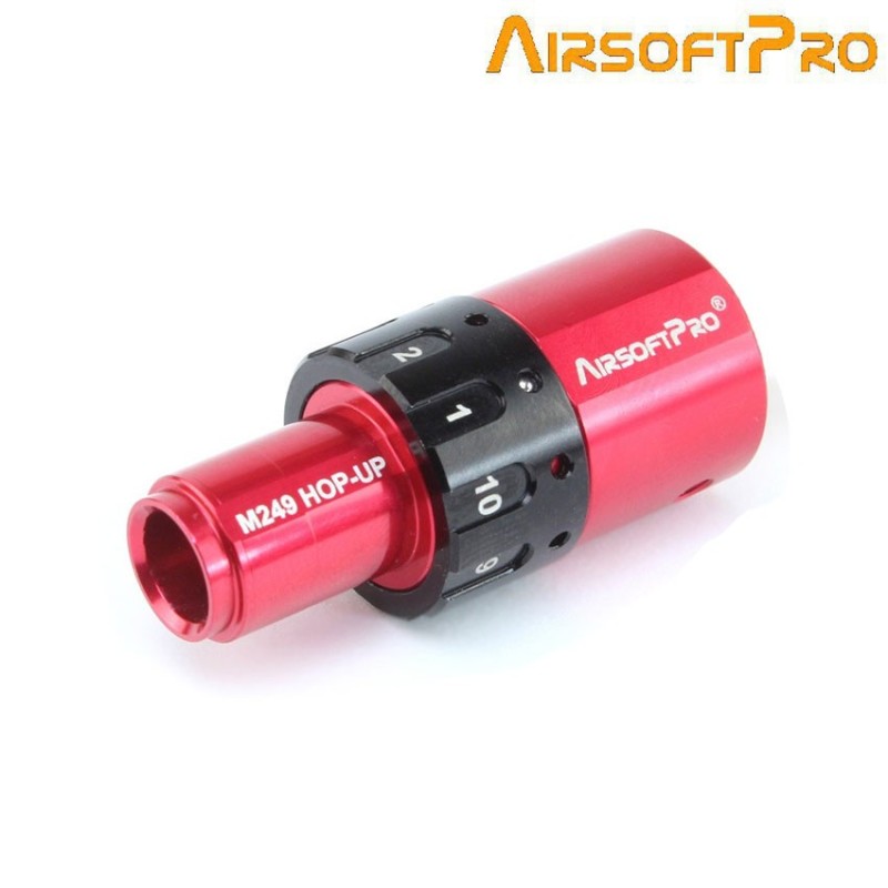 Gruppo hop up gen.2 in alluminio cnc per m249 airsoftpro® (ap-9005)