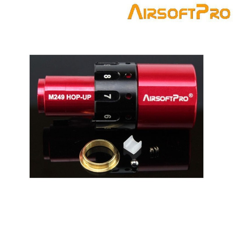 Gen.2 hop up chamber cnc aluminum for m249 airsoftpro® (ap-9005)