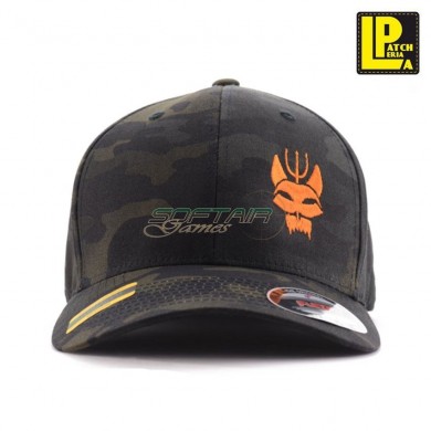 Cappello flexfit® multicam black® bravo seal team patcheria (lp-capbtsmbc)