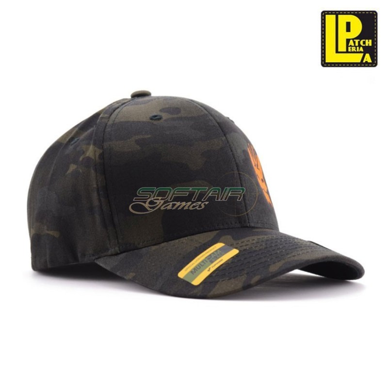 Cappello flexfit® multicam black® bravo seal team patcheria (lp-capbtsmbc) Cappello flexfit® multicam black® bravo seal team patcheria (lp-capbtsmbc)