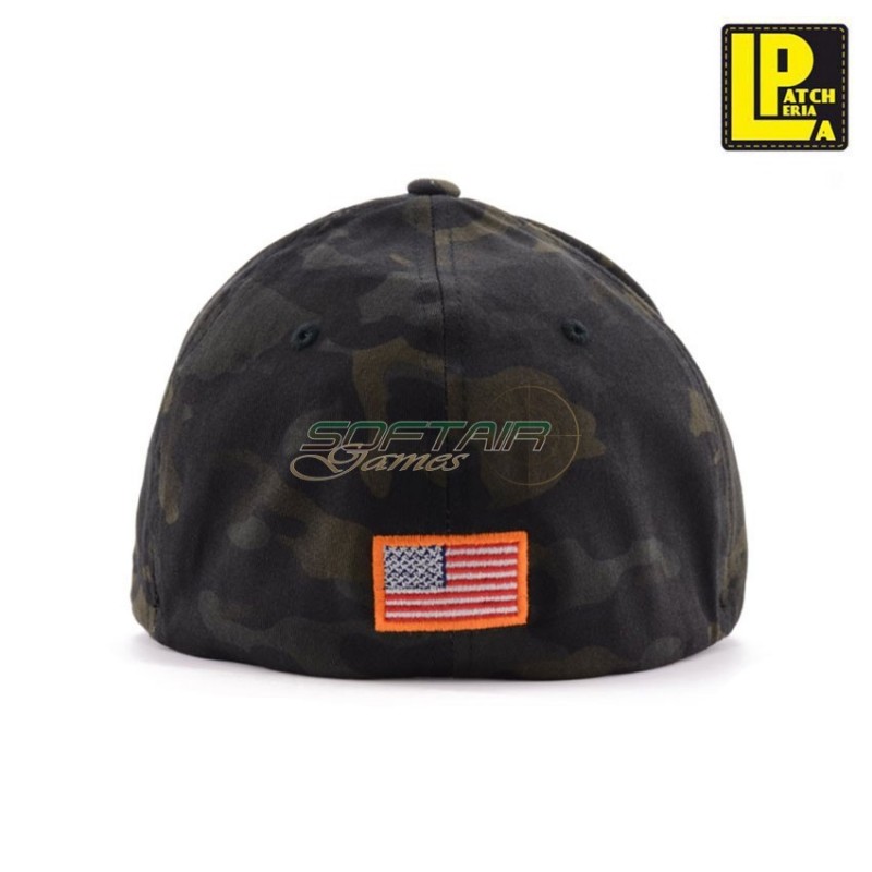 Flexfit® cap multicam black® bravo seal team patcheria (lp-capbtsmbc)