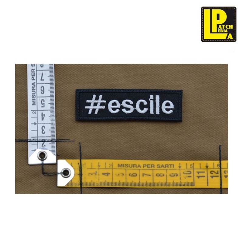 Military morale patch ricamata escile patcheria (lp-prc487)