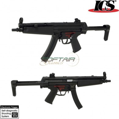 Electric rifle ces-p mp5 mx5-p a5 s3 calcio retrattile black ics (ics-211s3)