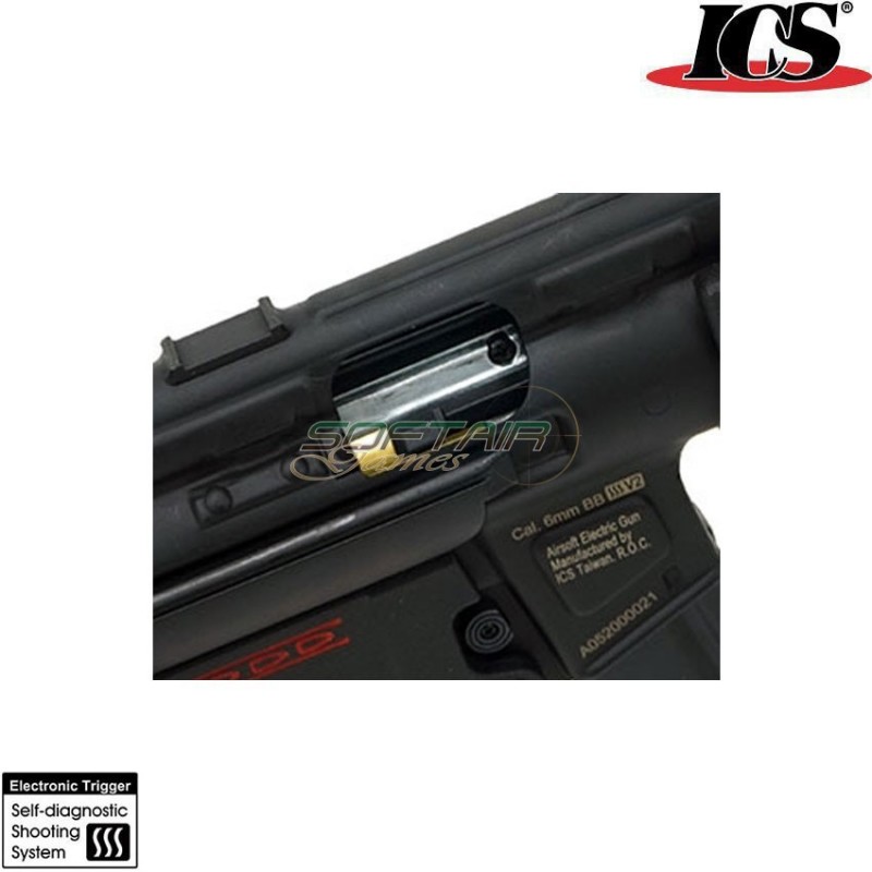 Fucile elettrico ces-p mp5 mx5-p a5 s3 calcio retrattile black ics (ics-211s3)
