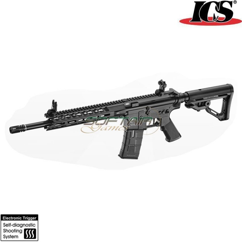 Electric rifle lightway peleador proline s3 stock mtr black ics (ics-442s3)