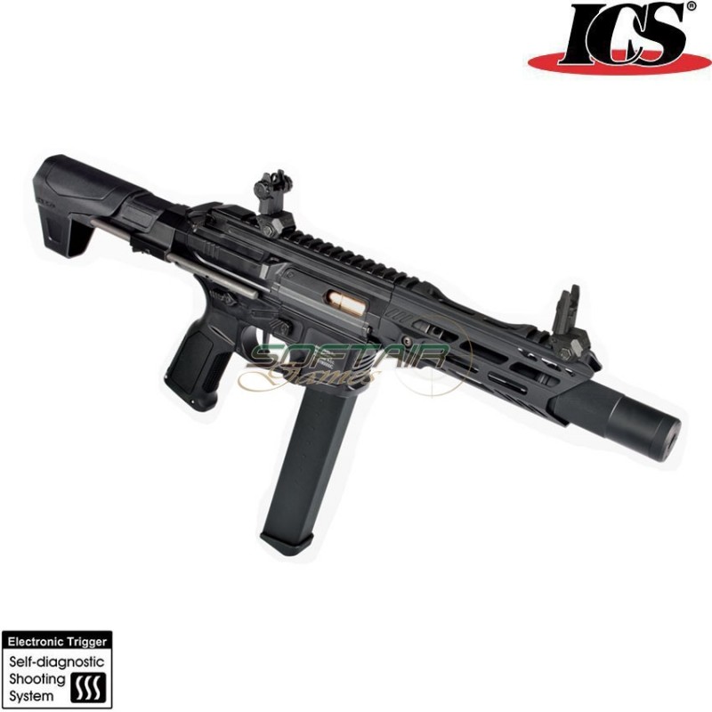 Electric rifle ebb cxp mars pdw9 s3 black ics (ics-420s3)