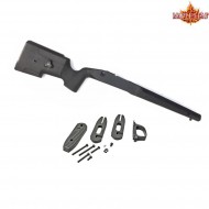 Stock set mlc-s1 black for spring rifle for vsr maple leaf (ml-mlc-s1bk) Stock set mlc-s1 black for spring rifle for vsr maple leaf (ml-mlc-s1bk)