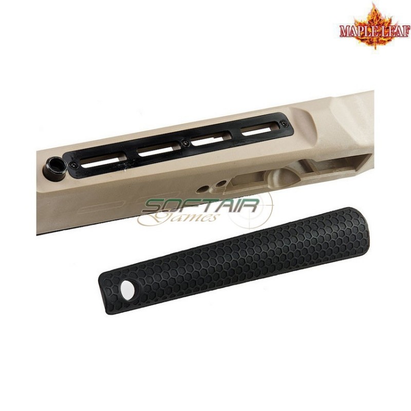 Stock set mlc-s1 black for spring rifle for vsr maple leaf (ml-mlc-s1bk)