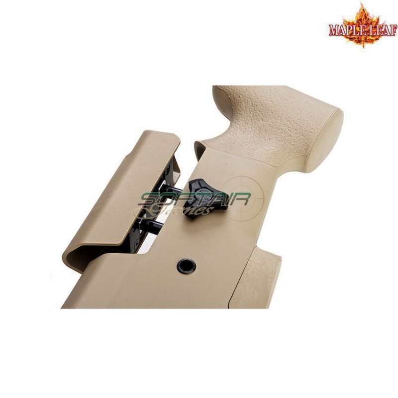 Stock set mlc-s1 black for spring rifle for vsr maple leaf (ml-mlc-s1bk)