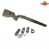 Stock set mlc-s1 olive drab for spring rifle for vsr maple leaf (ml-mlc-s1od) Stock set mlc-s1 olive drab for spring rifle for vsr maple leaf (ml-mlc-s1od)