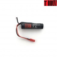 Batteria li-ion HPA 7.4v 350mAh JST titan power (ttp-1067) Batteria li-ion HPA 7.4v 350mAh JST titan power (ttp-1067)