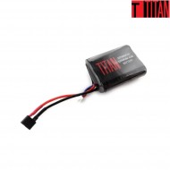 Batteria li-ion 3000mAh 11.1v Brick T-Plug Deans titan power (ttp-1185) Batteria li-ion 3000mAh 11.1v Brick T-Plug Deans titan power (ttp-1185)