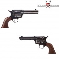 Revolver a gas saa.45 peacemaker 4" electroplating black king arms (ka-111025) Revolver a gas saa.45 peacemaker 4" electroplating black king arms (ka-111025)