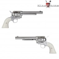 Gbb gas revolver saa.45 peacemaker 6" silver king arms (ka-110793)