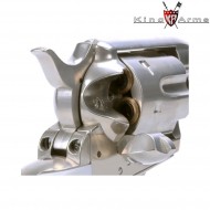 Gbb gas revolver saa.45 peacemaker 6" silver king arms (ka-110793)