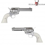 Revolver a gas saa.45 peacemaker 4" silver king arms (ka-110795)