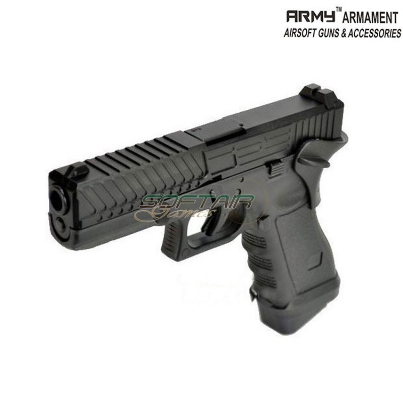 Pistola A Gas Gbb Glock R17-2 Black Army™ Armament® (arm-army013) Pistola A Gas Gbb Glock R17-2 Black Army™ Armament® (arm-army013)