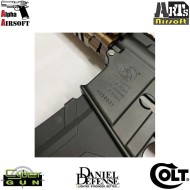 Electric rifle ptw mk18 mod1 dual tone daniel defense alpha airsoft colt arts airsoft (180874)