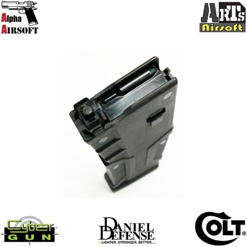 Electric rifle ptw mk18 mod1 dual tone daniel defense alpha airsoft colt arts airsoft (180874)