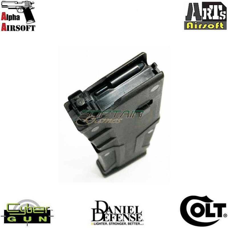 Caricatore new gen. 120bb black per m4 mk18 ptw arts airsoft (185175)