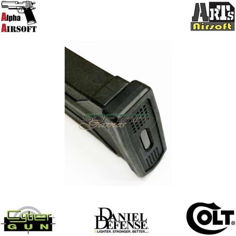 New gen. magazine 120bb black for m4 mk18 ptw arts airsoft (185175)