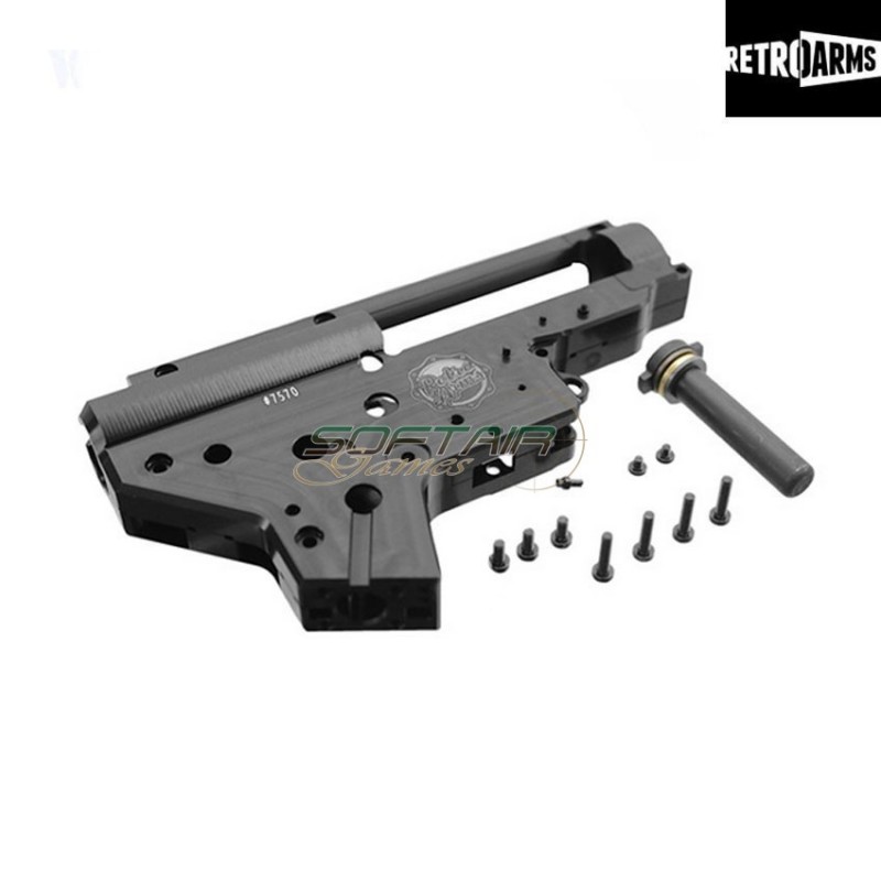 Gearbox qsc v.2 8mm shell Set per VFC ambidextrous models Avalon HK416 MK16 MK17 retroarms (ra-7570)