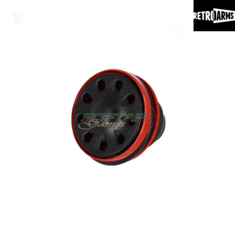 Testa pistone silenziata in alluminio retroarms (ra-7585)