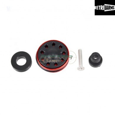 Testa pistone silenziata in alluminio retroarms (ra-7585)