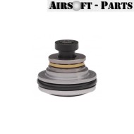 Testa pistone silenziata in alluminio airsoft parts (atp-hp-tich)