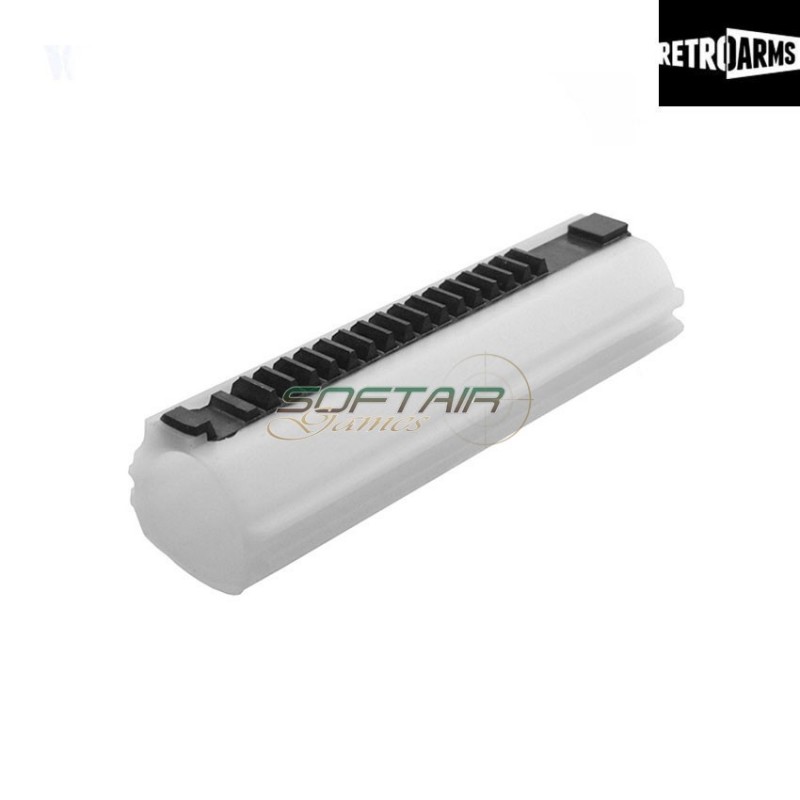 Pistone in pom 17.5 denti per serie svd & svu retroarms (ra-7568)